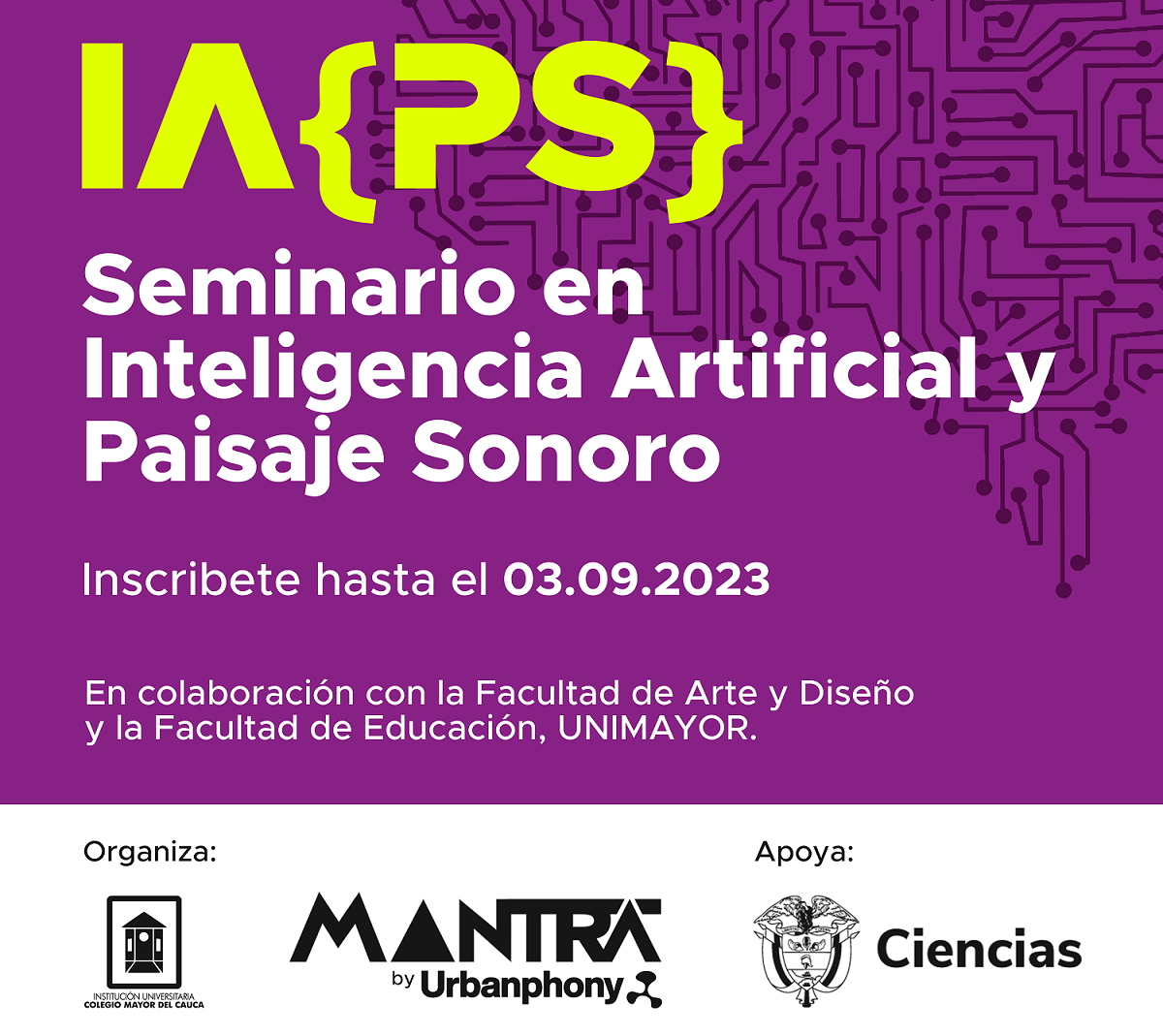 Seminario Inteligencia Artificial y Paisaje Sonoro