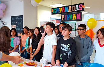 Colombian Food Festival and Final Projects Speech.
