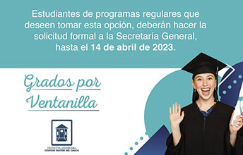 Grados por ventanilla para Abril de 2023.