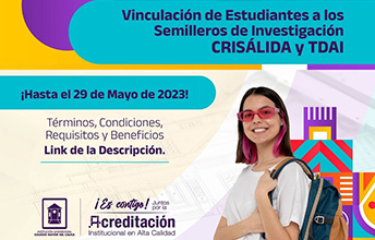 Convocatoria Interna para ingreso de estudiantes a Semilleros de investigación del grupo D&A.