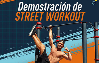 Demostración de Street Workout en UNIMAYOR.