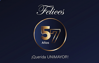 57 años de UNIMAYOR impulsando la excelencia académica del País.