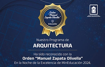 Arquitectura UNMAYOR recibe reconocimiento de MinEducación por su acreditación en Alta Calidad.