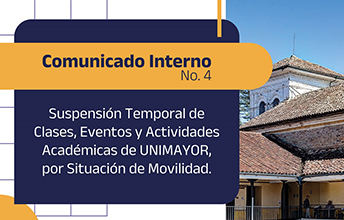 Suspensión Temporal de Actividades Académicas por Situación de Movilidad en la Ciudad.