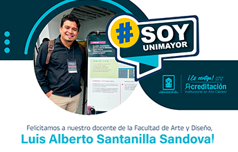 Reconocimiento a docente UNIMAYOR en Simposio ‘Homus Diseñus 6’.