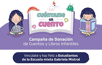 Campaña de donación de libros ‘Cuéntame un Cuento’ en UNIMAYOR.