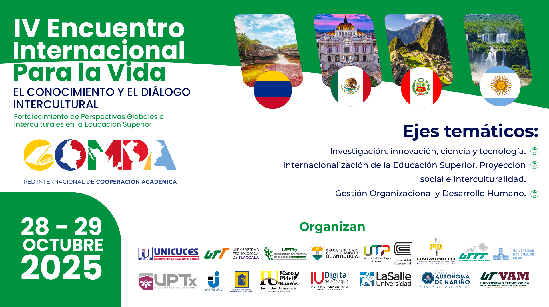 IV Encuentro internacional REDCOMPA octubre 2025 1