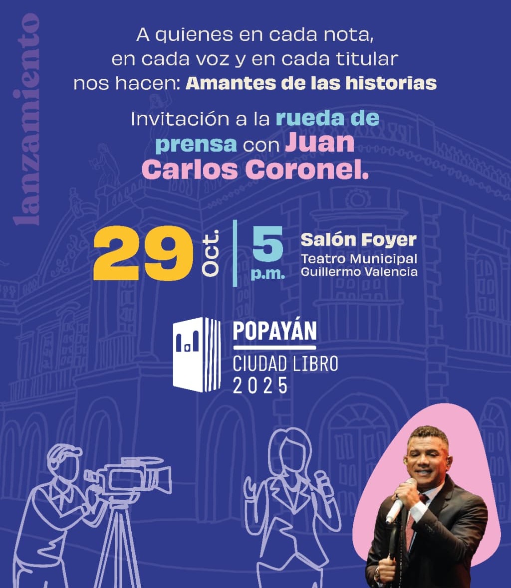 Lanzamiento Popayán Ciudad Libro 2025