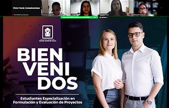 Inicia la primera cohorte de la Especialización Virtual en Formulación y Evaluación de Proyectos.