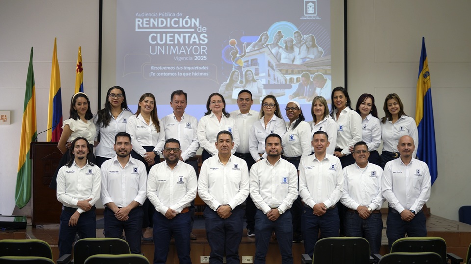 UNIMAYOR rindió cuentas de su vigencia 2025 1