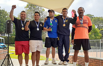  Doble medalla de oro en Tenis de campo para UNIMAYOR en juegos Nacionales ASCUN.