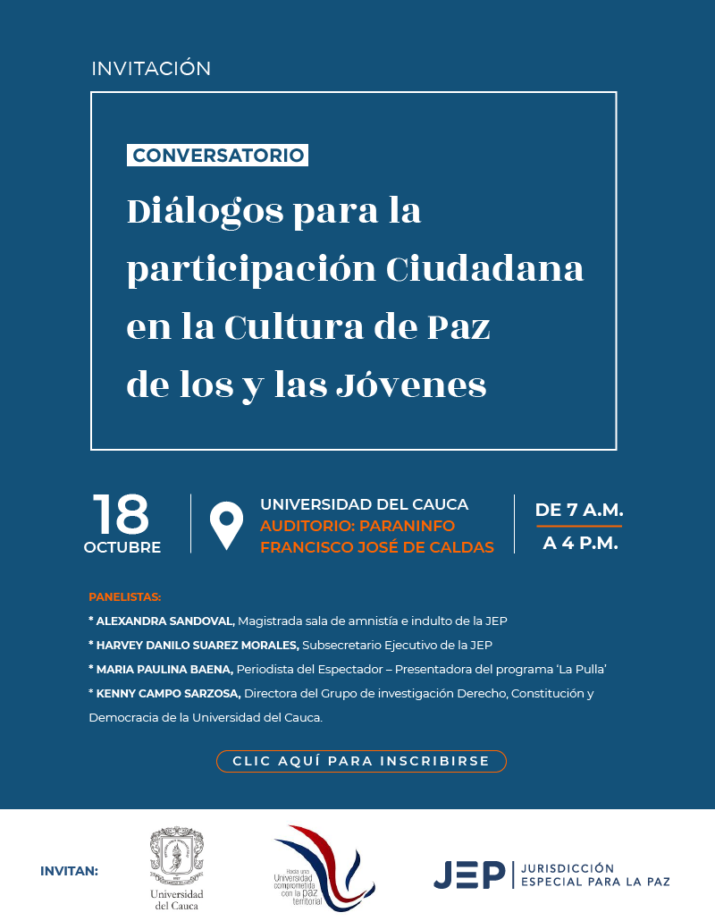 Diálogos para la participación ciudadana