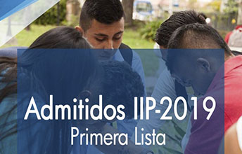 Primera Lista de Admitidos para el Segundo Semestre de 2019.