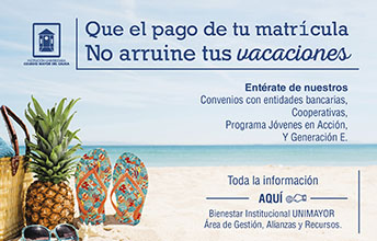 Opciones para Pago de Matrícula en UNIMAYOR.