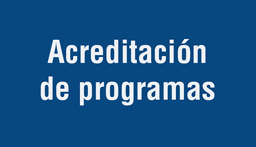 Acreditación de programas